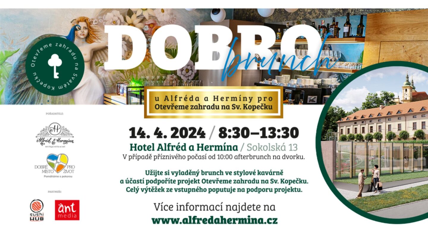 DOBRObrunch u Alfréda a Hermíny