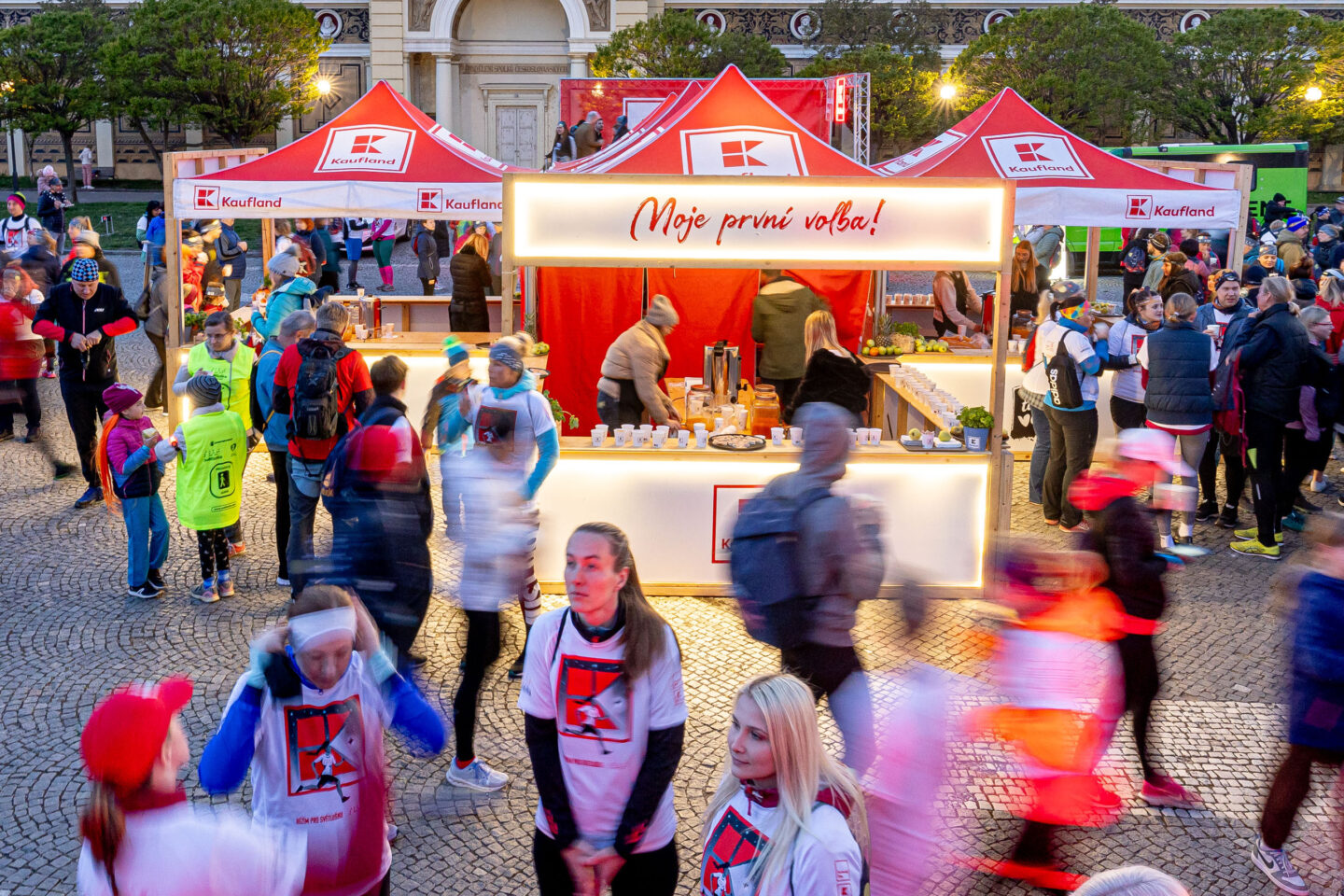 Kaufland stánek v rámci festivalu Olomouc (o)žije