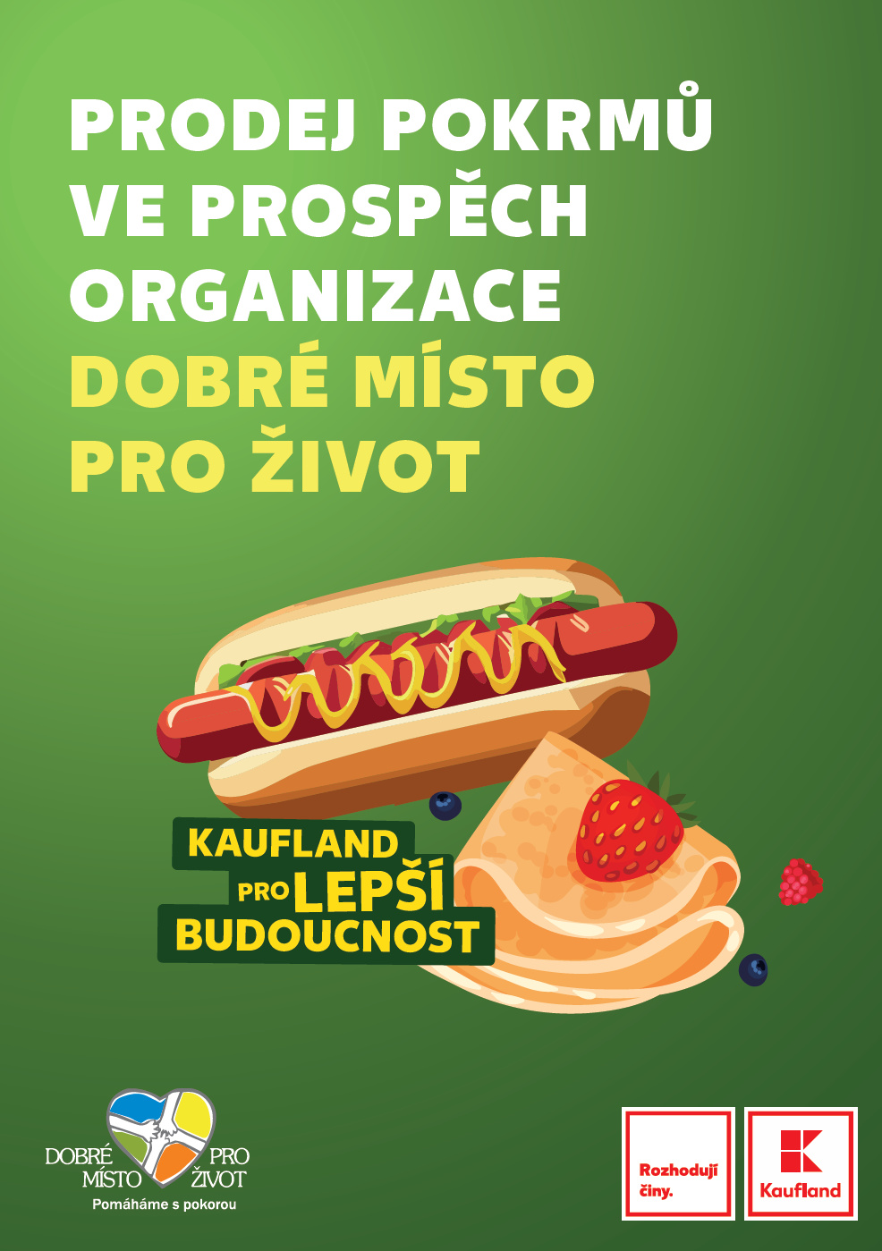 Kaufland stánek v rámci festivalu Olomouc (o)žije